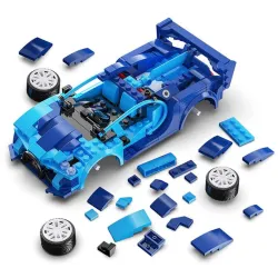 Cada - C51073W - Blue Race Car RC 2.4GHz 325 pcs Cada - C51073W - Blue Race Car RC 2.4GHz 325 pcs